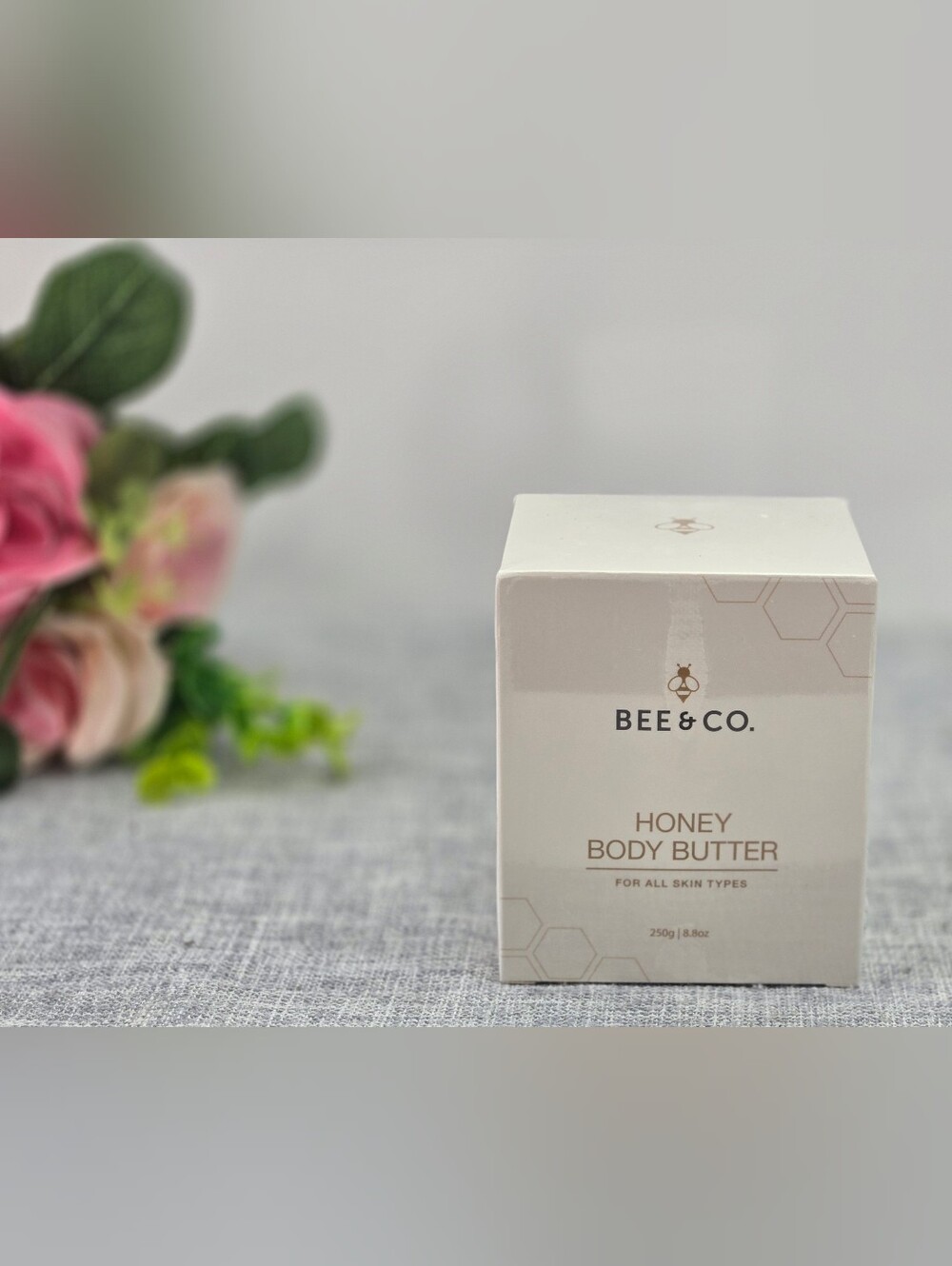 Brand New Sealed Bee & Co. Honey Body Butter (250g / 8.8oz)